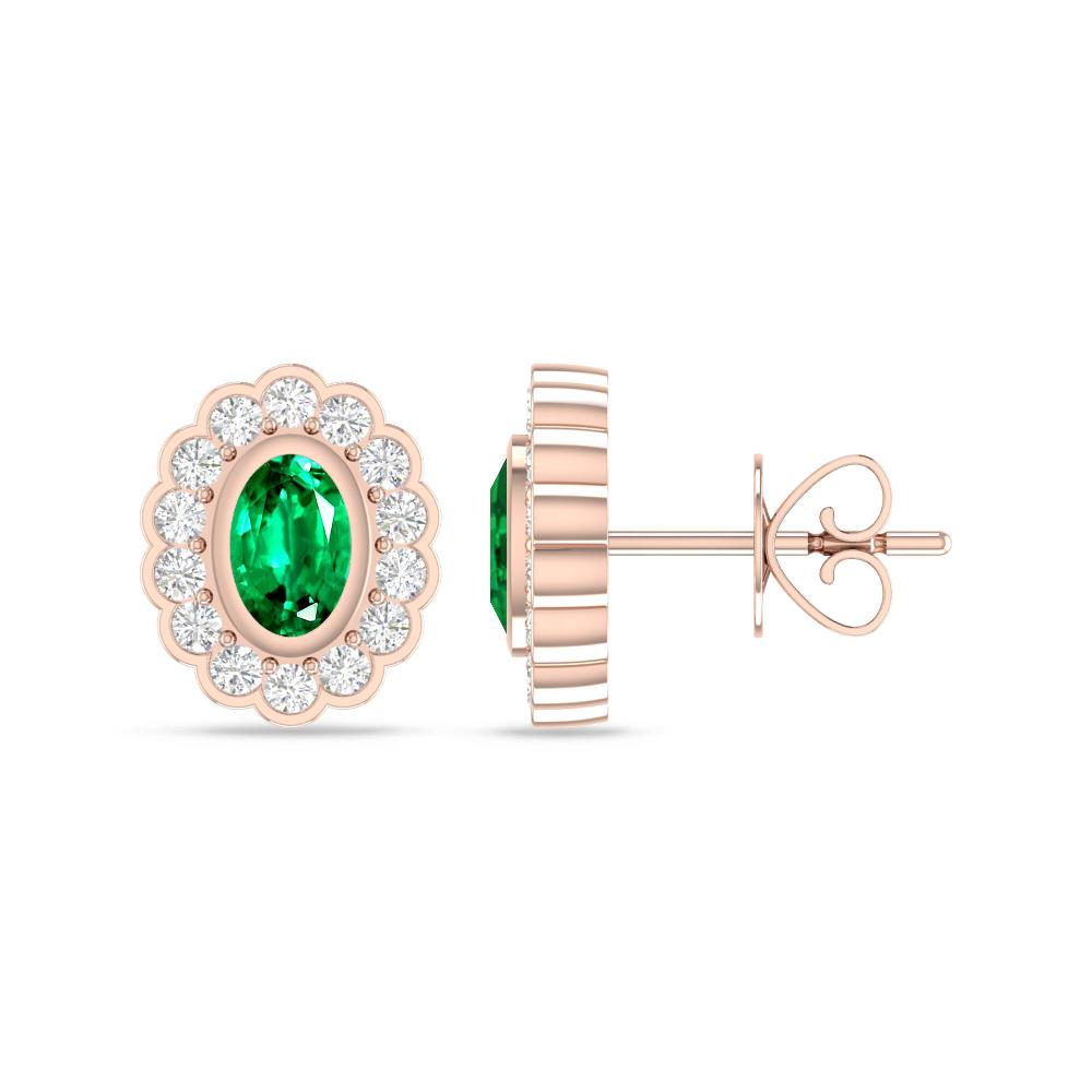 Rose Gold - Emerald
